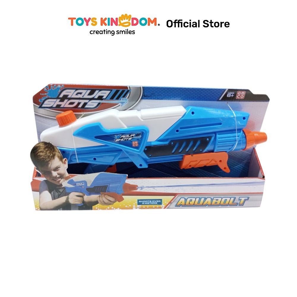 Toys Kingdom Emco Aqua Shots Water Gun Aquabolt 3119 Toys Kids Toy Mainan Anak Watergun Pistol-Pisto