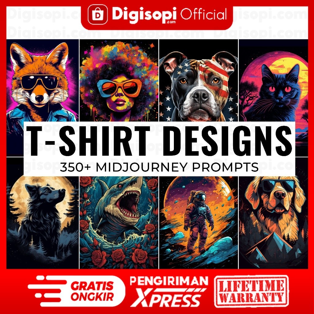 350+ T-shirt Designs Midjourney Prompts, AI Art, Midjourney Prompt, Midjourney AI Art