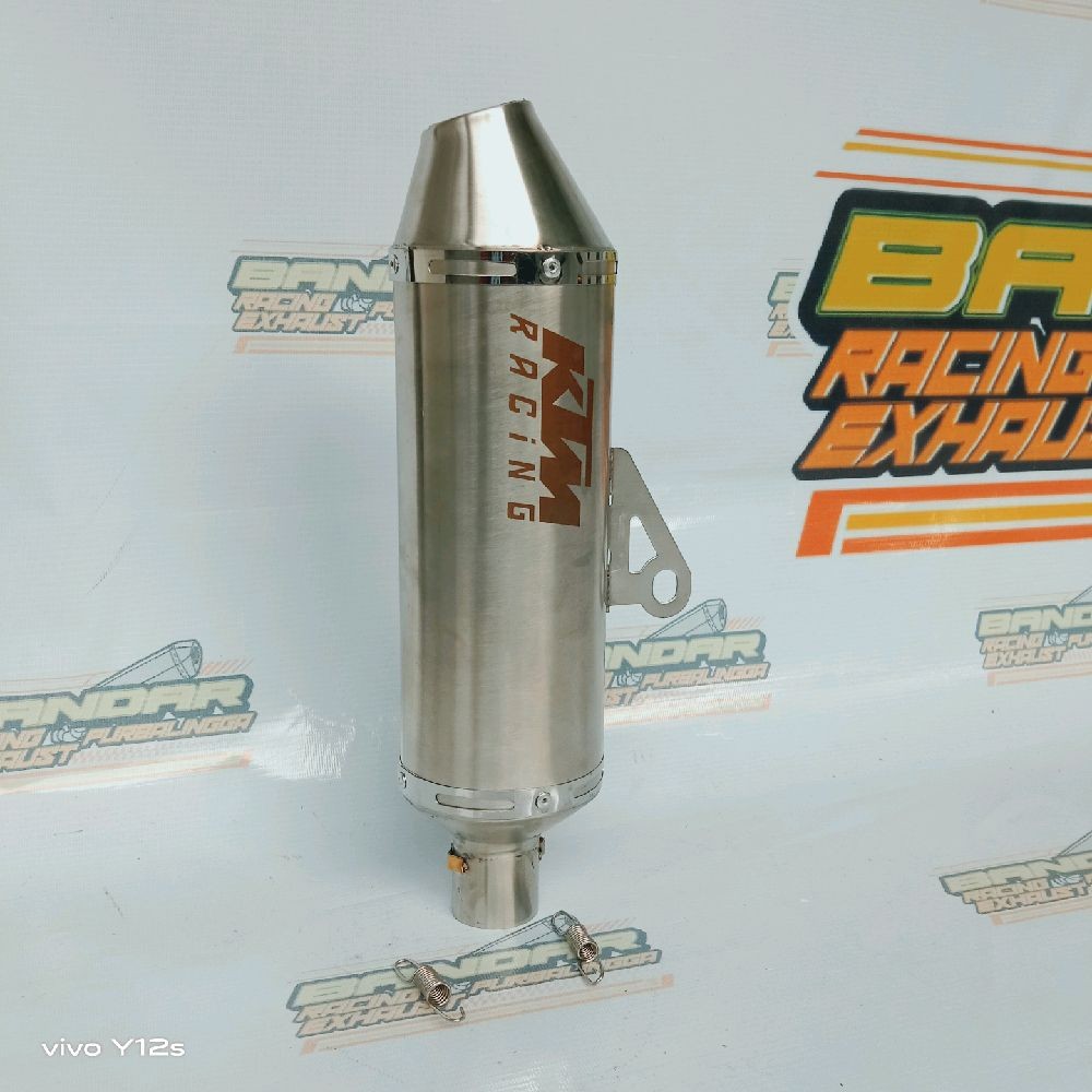 knalpot racing silincer KTM RACING inlet 38 slincer ONLY