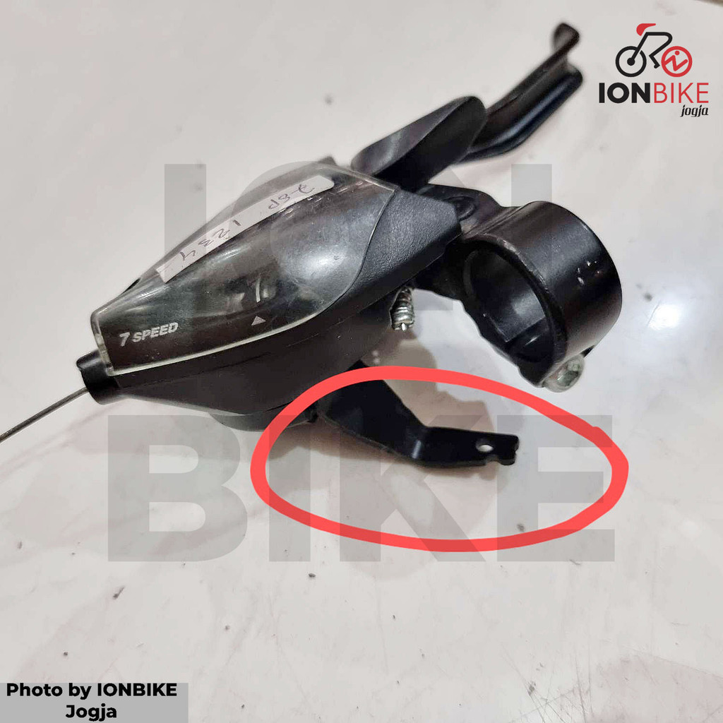 BARANG COPOTAN - Shifter Kanan Shimano STEF51 7 Speed Kode 1234 Minus Tuas Ngelupas Sepeda MTB Gunun