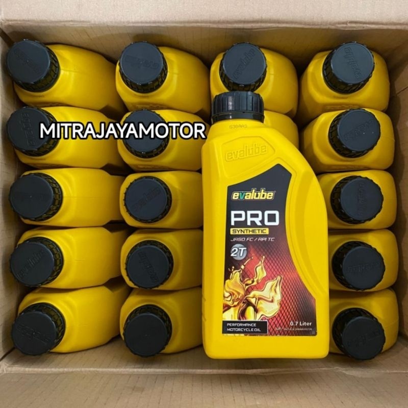 1 DUS = 20 Botol Oli Evalube 2T Pro 700ml