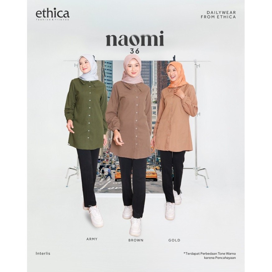 ATASAN ETHICA NAOMI 36 ARMY NAOMI 36 GOLD NAOMI 36 BROWN ATASAN DEWASA ATASAN TRENDY ATASAN KEREN FA