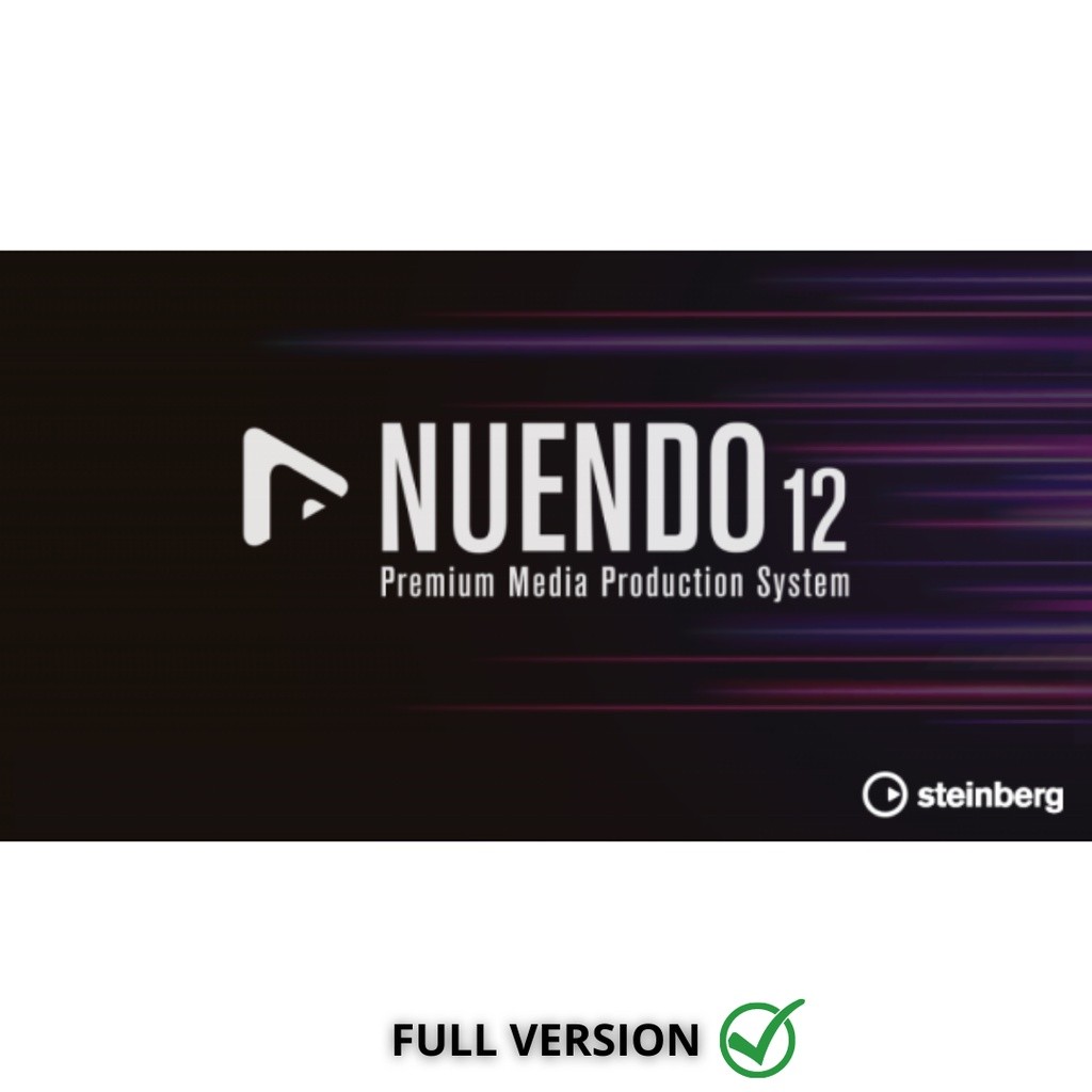 Steinberg Nuendo 12 Software premium audio production solution audio design - for windows / Mac osx