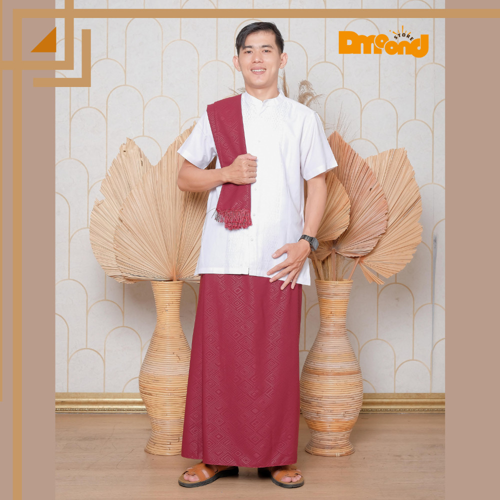 DMOOND - Sarung Rok Dewasa / Sarung Instan Dewasa / Sarung Laki-laki / Sarung Sat set
