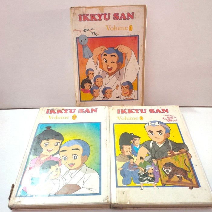 komik ikkyu san vol 1-3 set x rental