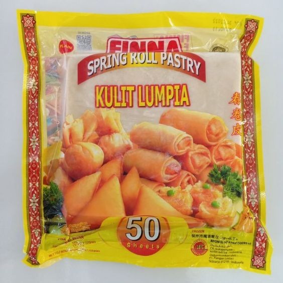 

Kulit Lumpia 125x125cm isi50pcs FINNA