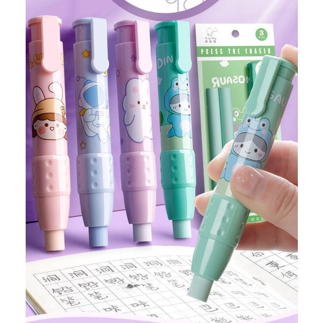 

Zumoo Mechanic Eraser Cute 1.0 / Penghapus mekanik Cute FREE 2 pc Refill