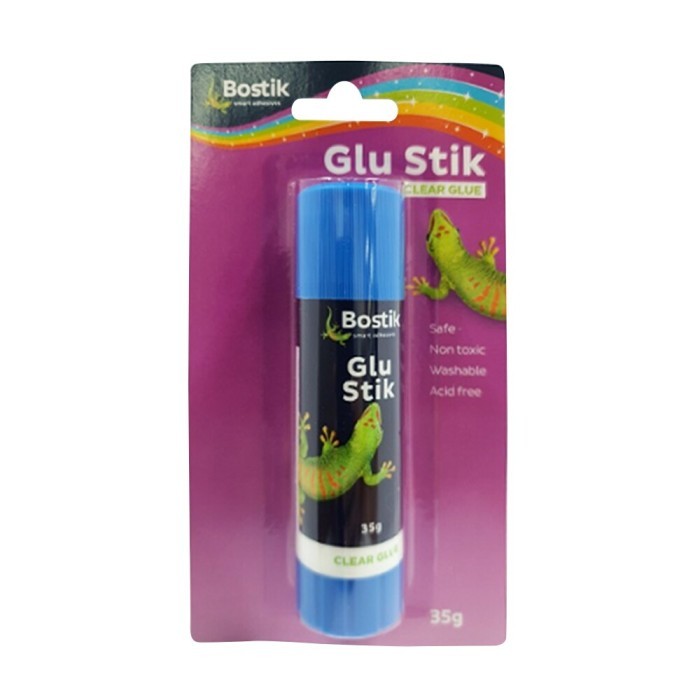 

BOSTIK GLU STIK CLEAR GLUE 35G