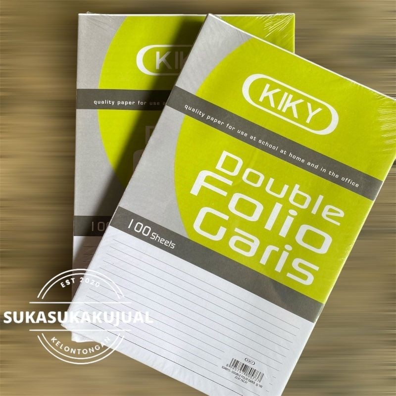 

bisa COD / ojek / instan pekanbaru / Double folio kertas folio kiky isi 100lembar