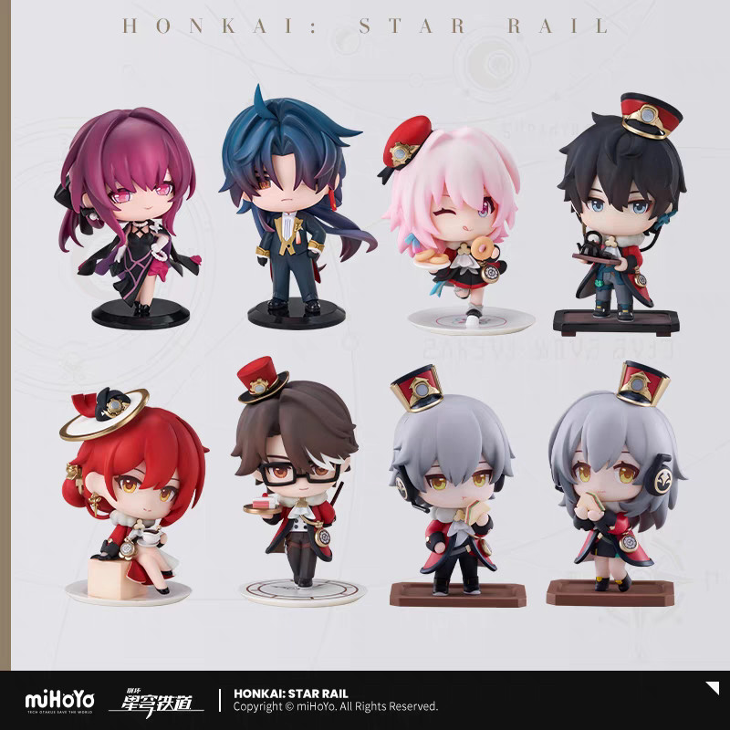Pre Sale miHoYo Official Honkai Star Rail Kafka Blade DanHeng Cartoon Doll Trailblazer Q Version Sta