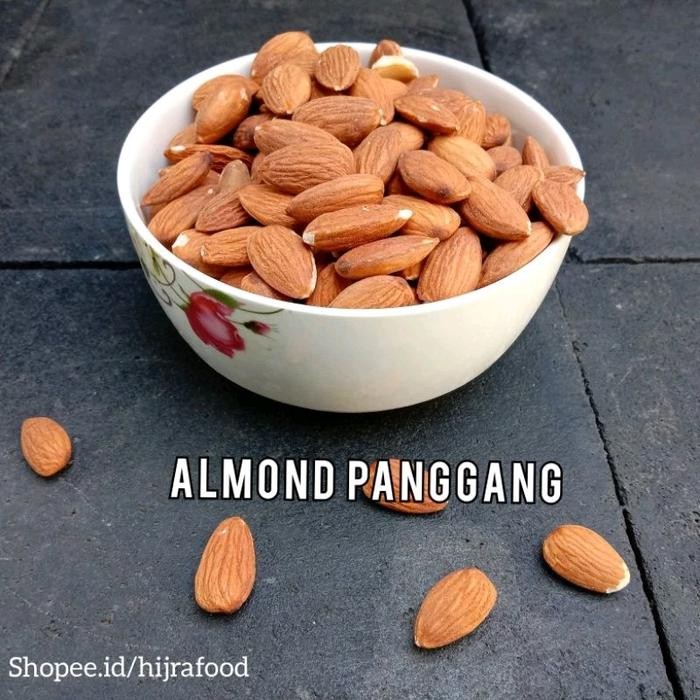 

Kacang Almond Panggang Roasted 1kg Kemasan Vacuum - 500 gram