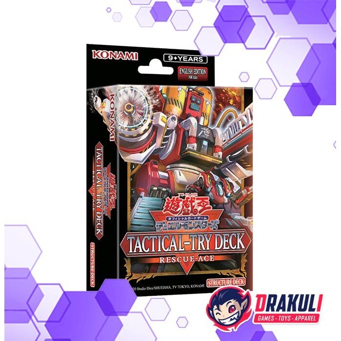 Yu-Gi-Oh / YuGiOh Card Game Structure Deck - Tactical Try Deck - Rescue ACE (English)