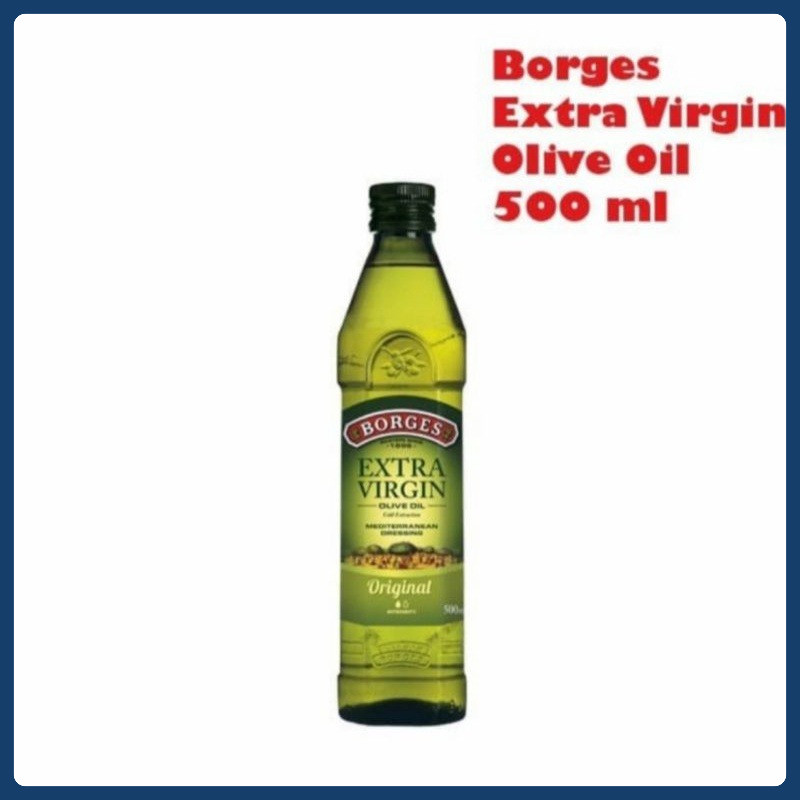 

May 2026 Borges borjes extra virgin olive oil 500 ml evoo minyak zaitun