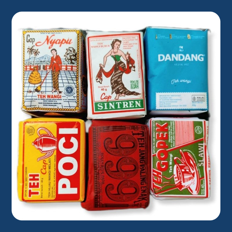 

racikan teh khas solo sintren, nyapu, gopek, dandang, poci, 999