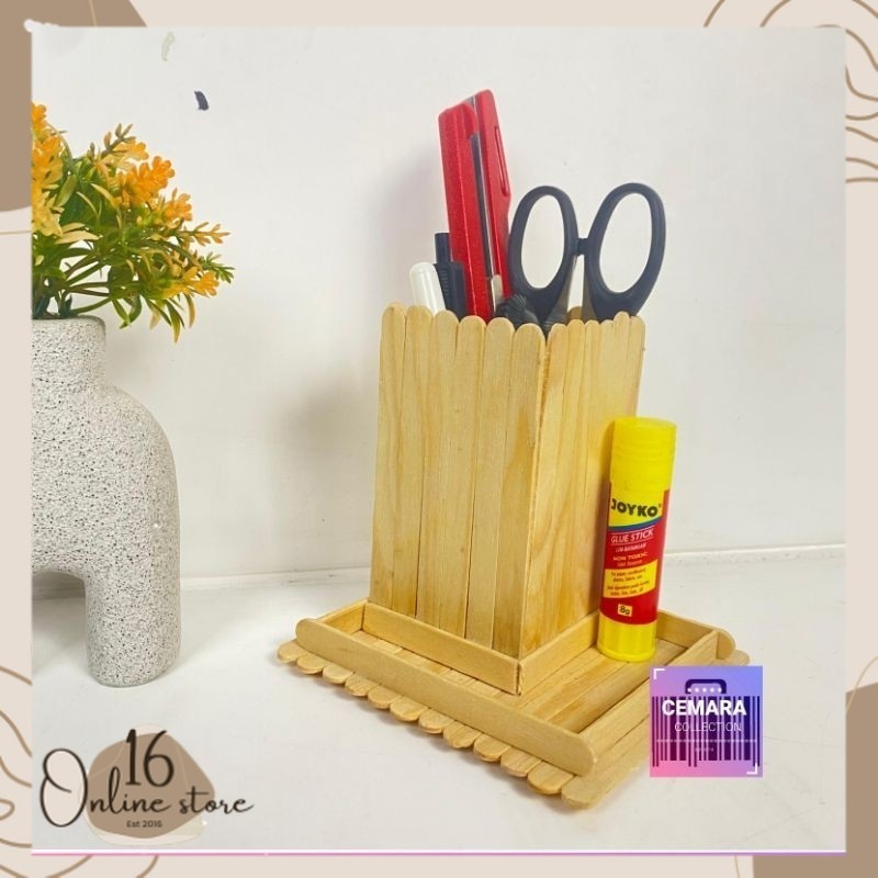 

Tempat Pensil Stik Es Krim