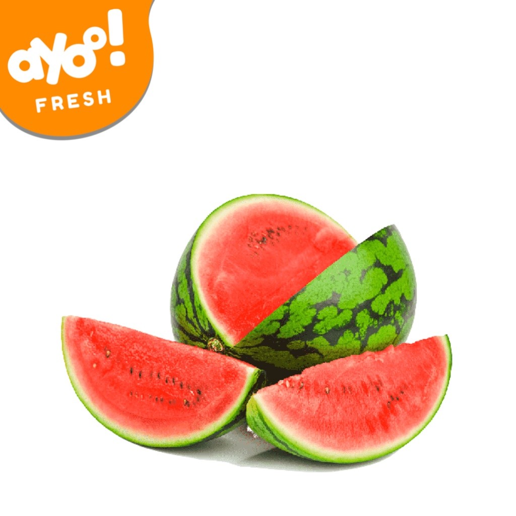 

Semangka Merah Medium 3,1 Kg - 3,5 Kg Per Buah