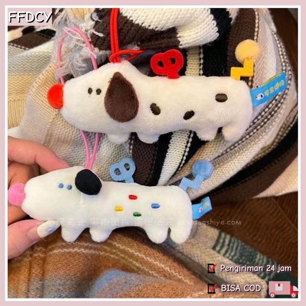 Kartun kreatif dachshund Anjing gantungan kuncipremium gantungan tas boneka key chain