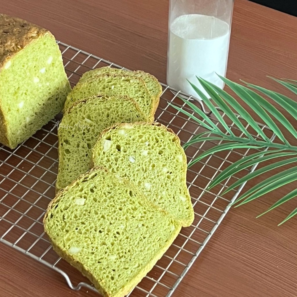 

ROTI TAWAR PANDAN GLUTEN FREE (100% PANDAN ASLI)