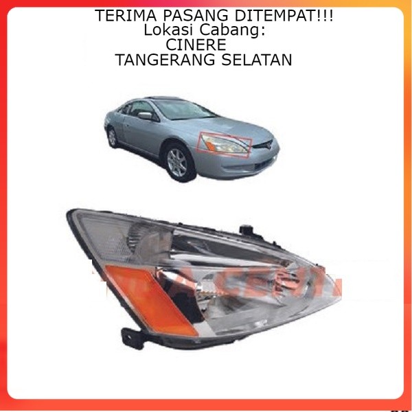 Head lamp accord 2003 2004 2005 2006 2007 lampu depan accord 2003 2004 2005 2006 2007 headlamp accor
