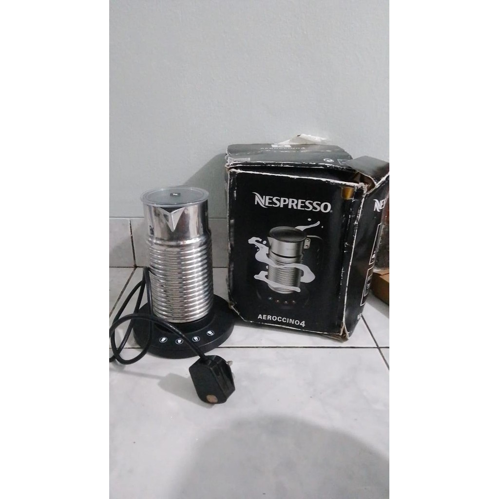 Nespresso Aeroccino4 4192 Alat Pemasak Pembuat Foam Susu Milk Juger Capuccino Kopi Coffee Maker Brew