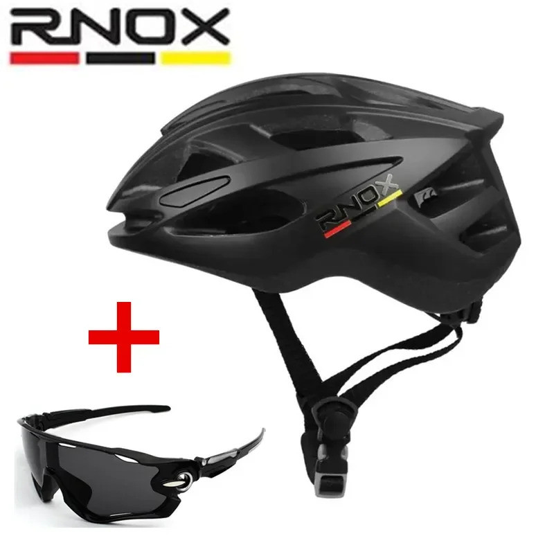 RNOX Helm Sepeda Ultralight Baru Topi Keselamatan untuk Wanita dan Pria Peralatan Sepeda Balap Helm 