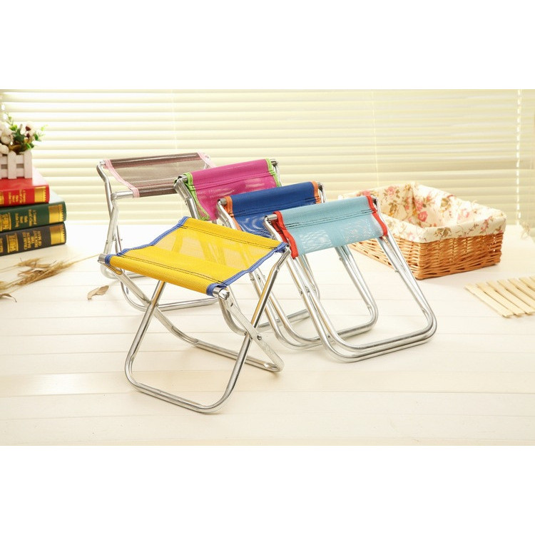 Kursi Lipat Outdoor Kursi Camping Memancing Portable Kursi Taman Pantai Mini PRP