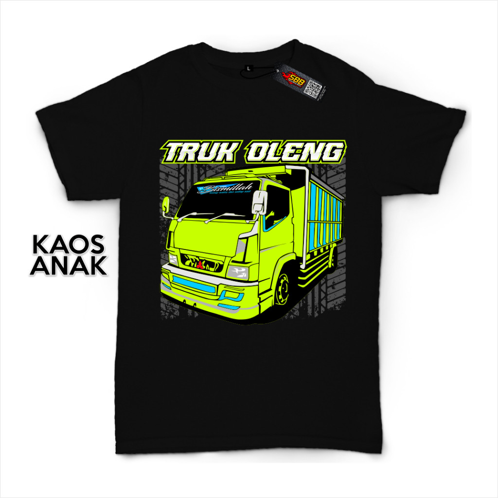 Baju Kaos Anak Truk Oleng Kaos Transportasi Distro Katun BY DOMINIC