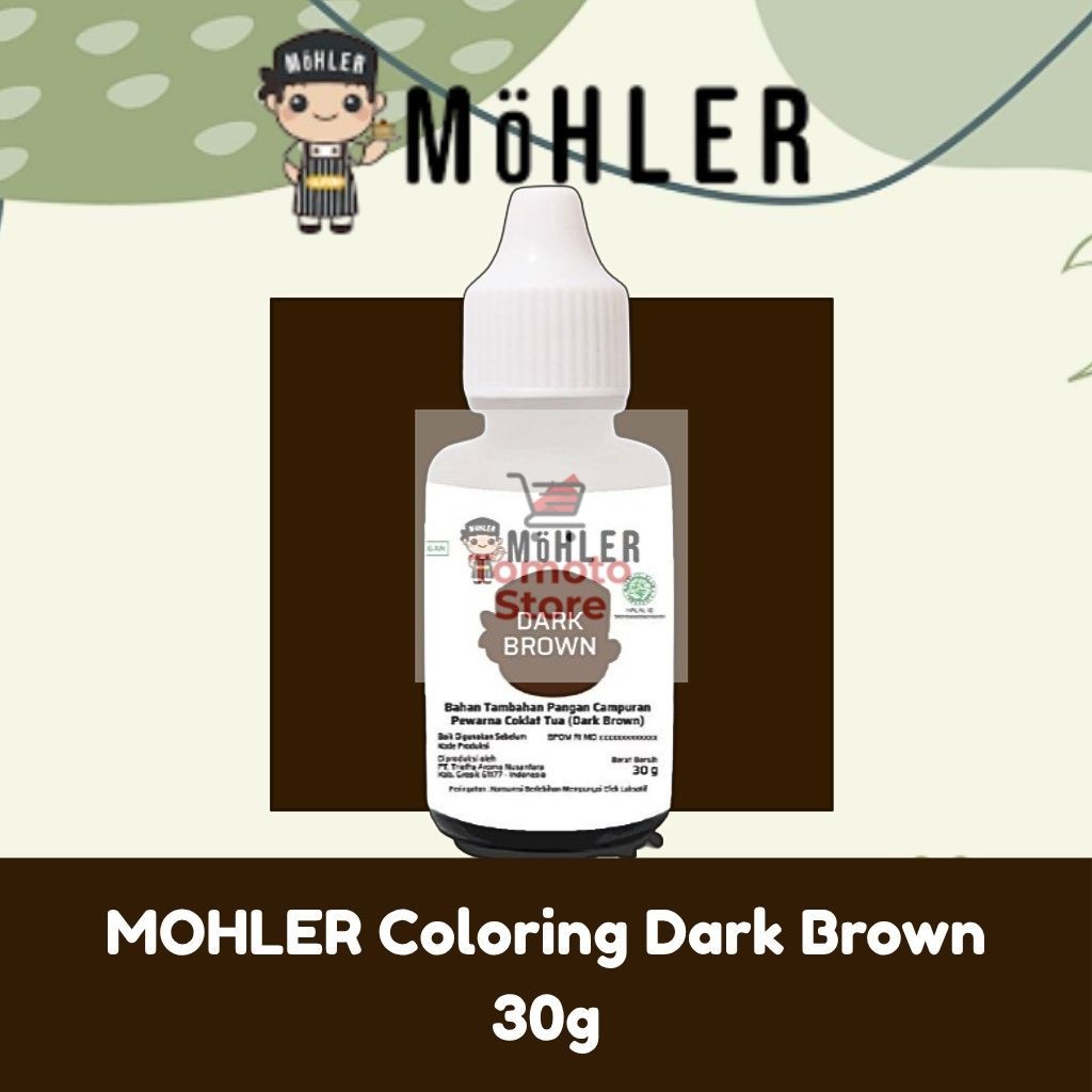 

✨ TOMOTOSTORE ✨ MOHLER Coloring Dark Brown