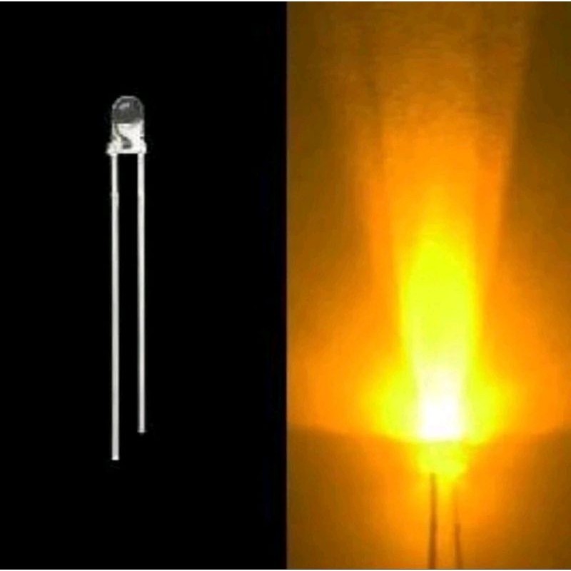 led 3mm body bening per 100 biji