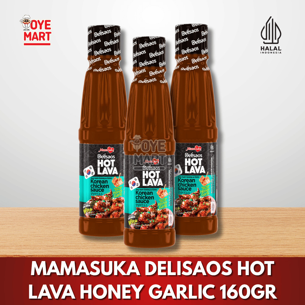 

MAMASUKA DELISAOS HOT LAVA HONEY GARLIC 160GR