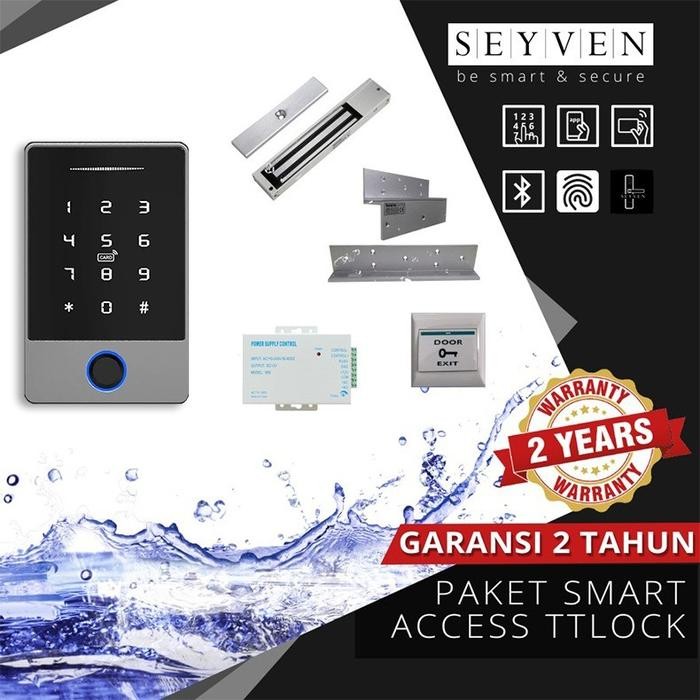 

SEYVEN SMART ACCESS CONTROL DOOR / RFID AKSES DOOR BISA APP TTLOCK
