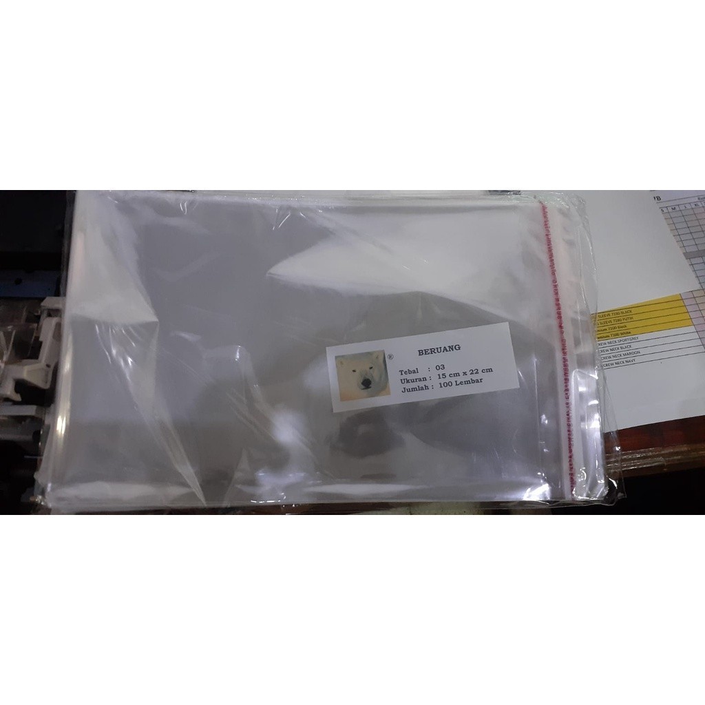 

Plastik OPP 16 x 22 cm, Undangan & Souvenir