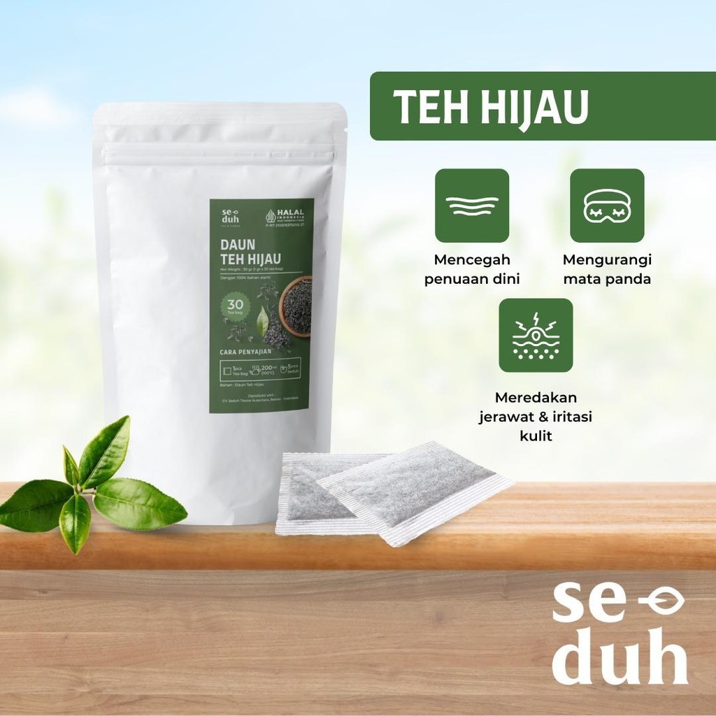 

Teh Hijau / Green Tea isi 30 Tea Bag