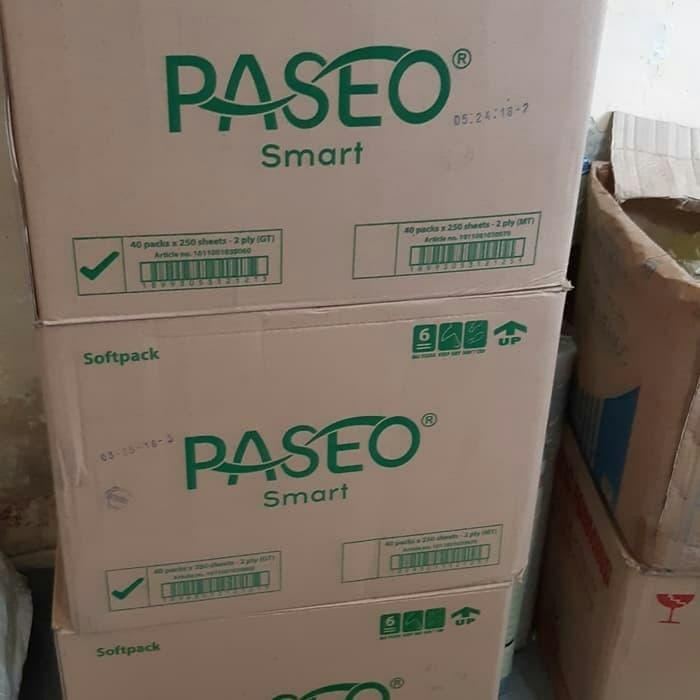 Tissue paseo smart 1 kotak isi 48 pack & 250 sheets