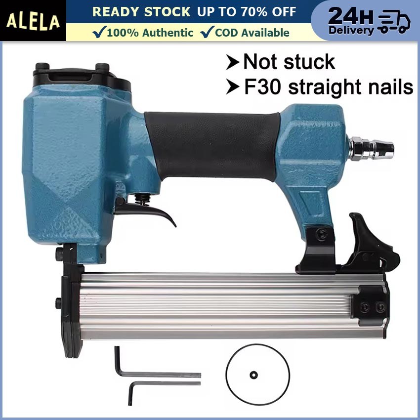

Paku Tembak Angin F30 Mesin Air Nailer Paku Lurus Stapler Gun Pneumatic