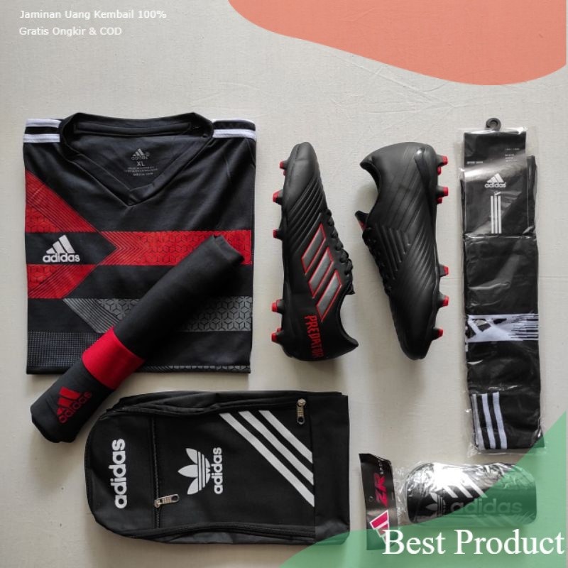 Hampers SEPATU BOLA ADIDAS PREDATOR KONTROLSKIN Paket Komplit Sepatu Bola Adidas Predator kontrol sk