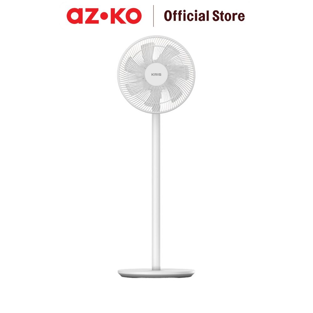 AZKO Kris 12 inci Kipas Angin Berdiri 7 Blade - Putih Standing Fan Penyejuk Ruangan Kipas Lantai
