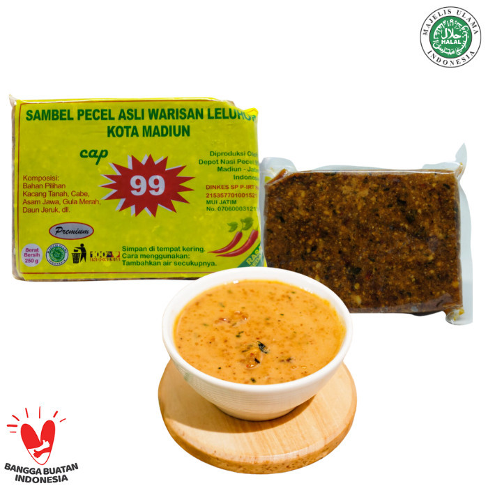 

SAMBEL PECEL ASLI WARISAN LELUHUR KOTA MADIUN CAP 99 TERLARIS