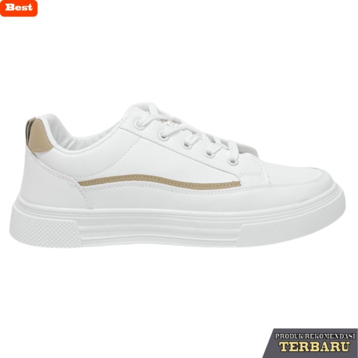 rekomendasi sepatu olahraga brand lokal Dr. Kevin Sepatu Sneakers Casual Pria Kets Sekolah Kulit 881