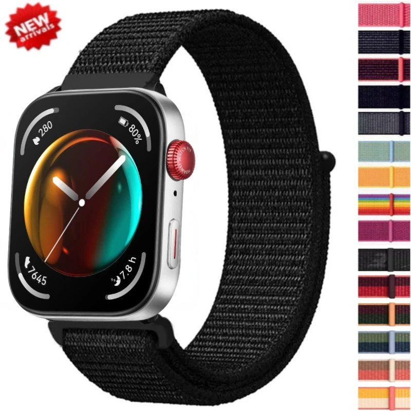 

Nylon loop band For huawei watch fit 3 strap smart wristband breathable Sport Watchbands bracelet correa huawei fit3 Accessories