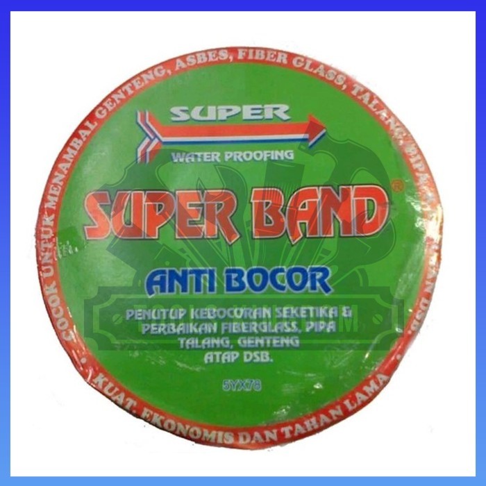 Superband 10M Anti Bocor / Lem Talang / Lakban Aspal / Penambal Bocor