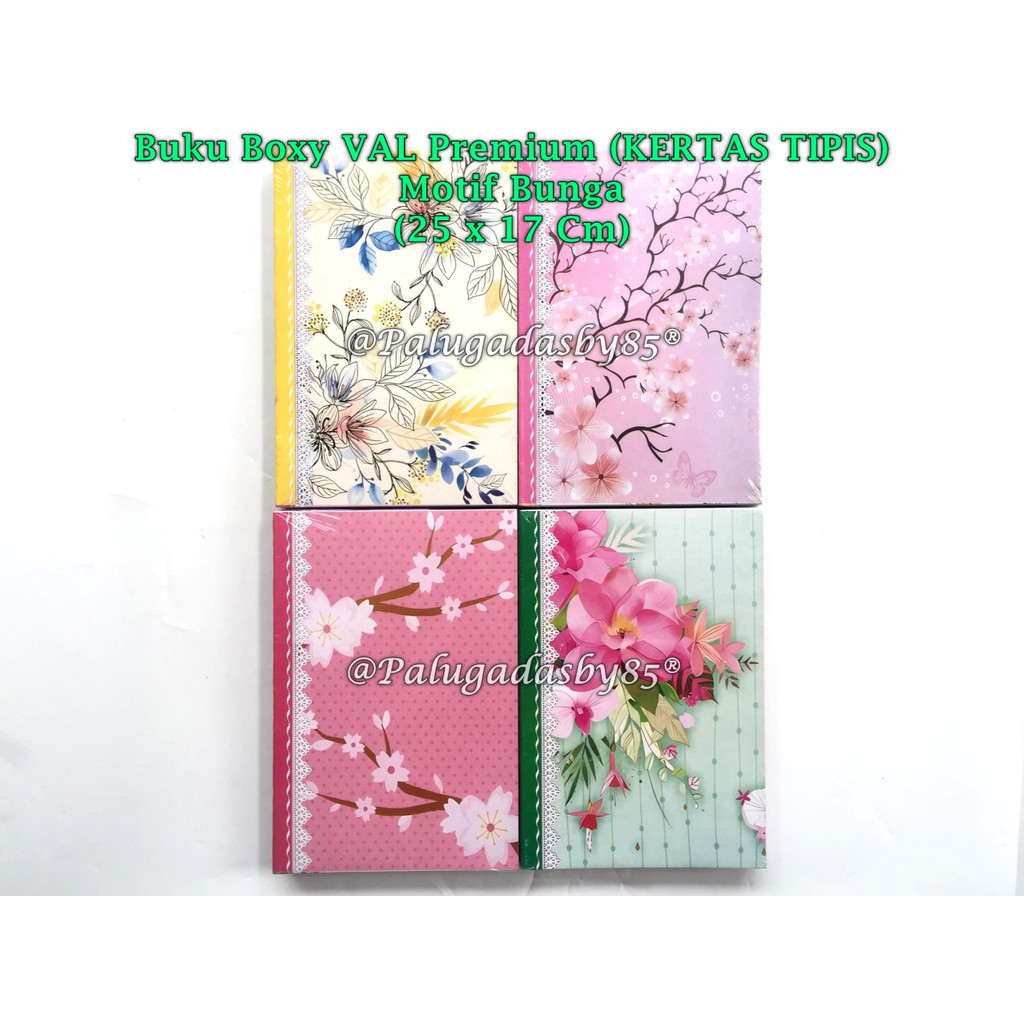 

(1 Pak Isi 10 Pcs) Buku Boxy VAL Premium 40 Lembar / Buku Boxy Val 40 Lembar