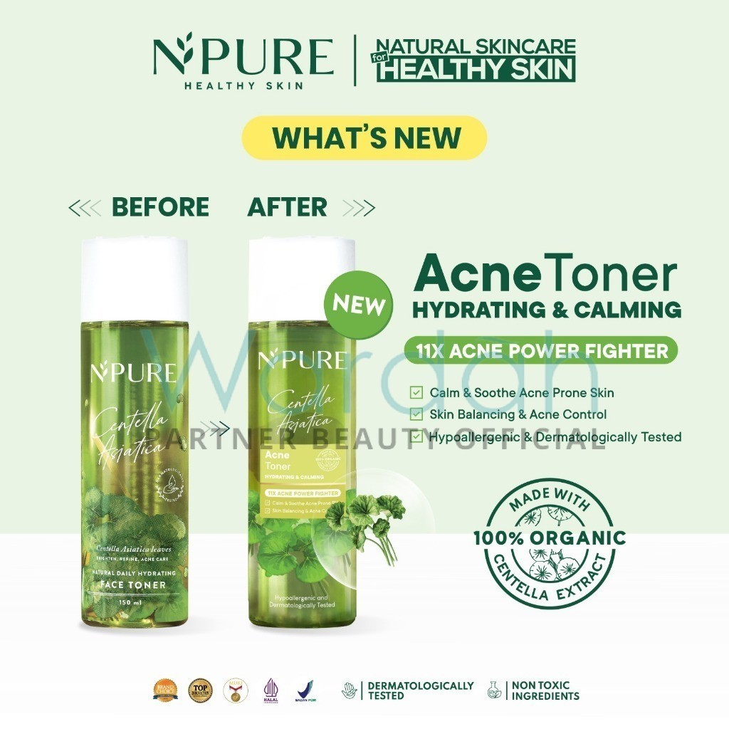 NPURE Face Toner Centella Asiatica 30ml