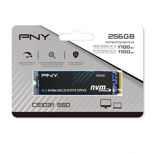 SSD PNY M.2 NVME CS1031 256GB (Gen 3x)