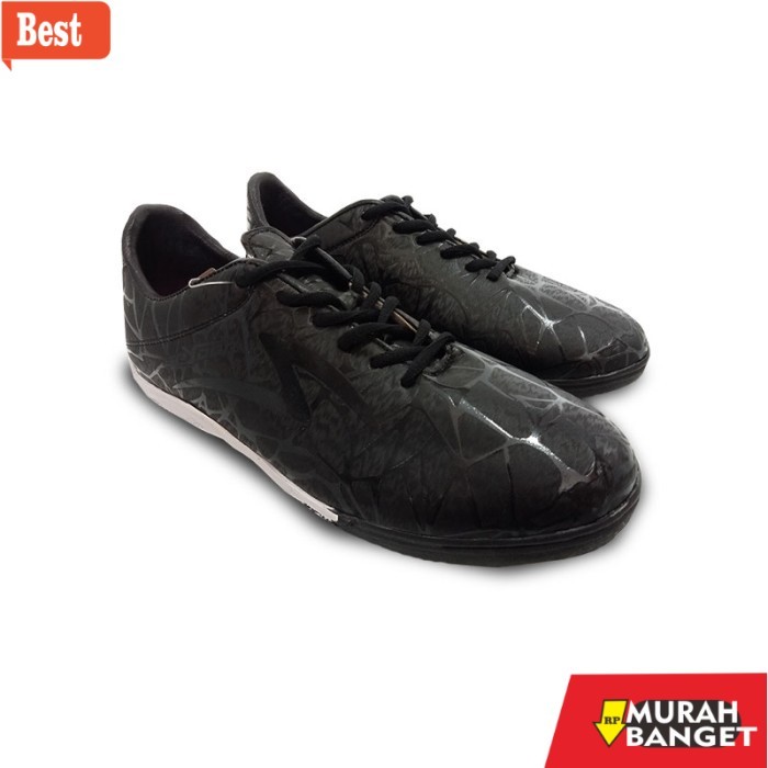 rekomendasi sepatu futsal Sepatu Futsal Specs Spyder Olahraga Running Joging Sport Original  - Hitam
