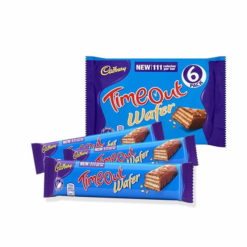 

Cokelat Cadbury Time Out Wafer isi 6pcs asal Eropa