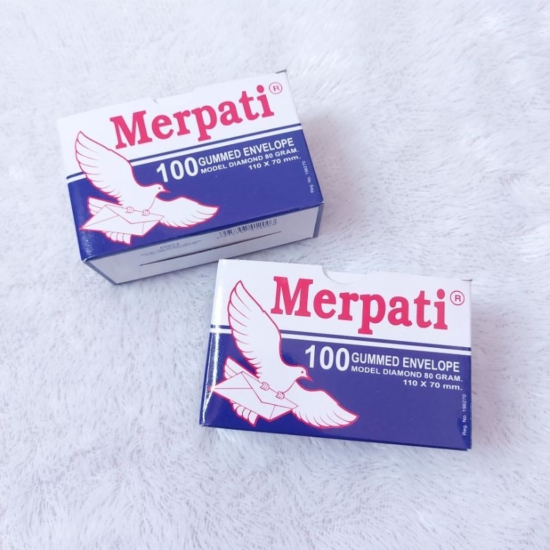 

Merpati Amplop Putih Isi 100 Ukuran 110x70mm