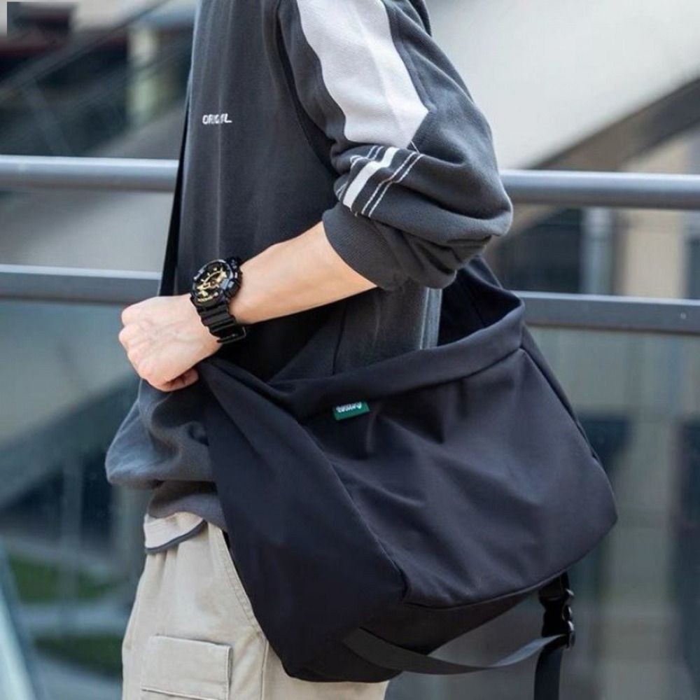 

Fashion Oxford Messenger Bag Laptop Waterproof Shoulder Bag All-match Casual Tool Bag Travel Gym Single Bag for Male