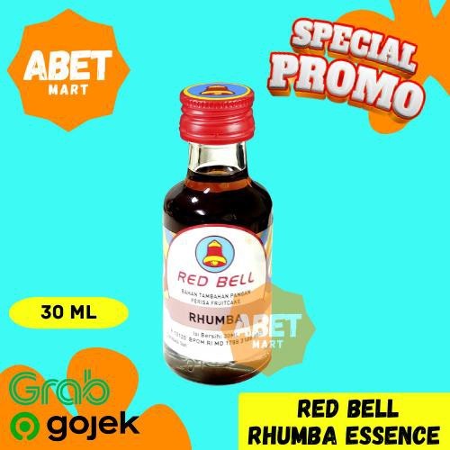 

RedBell Rum Essence 30ml - 30 Ml Red Bell Rhumba Halal Non Alkohol Botol Kaca Perasa Pewarna Makanan Minuman Pak Dus