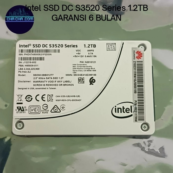 Intel SSD DC S3520 Series 1.2TB